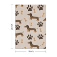 thumbnail image 3 of 4 Pcs Funny Kitchen Towels,Dachshund and Paws Microfiber Dish Towels,Kitchen Tea Towels,Kitchen Towel Set (18" X 26"), 3 of 3