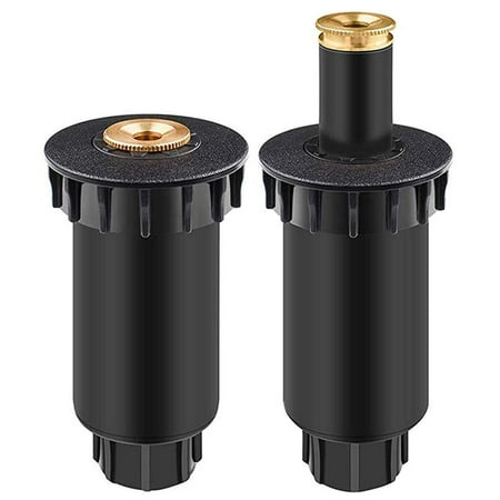 Half Circle Brick Patio Wideskall Premium Pop-Up Sprinkler, 180° Half Circle Pattern, 8' - 15' Spray Distance, 2