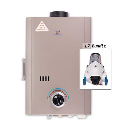 Eccotemp 45HI-LP 6.8 GPM Residential Liquid Propane Tankless Water Heater with 140000 Maximum BTU