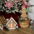 thumbnail image 3 of Northlight LED Lighted Gingerbread Girl Christmas Figurine - 15.25", 3 of 7