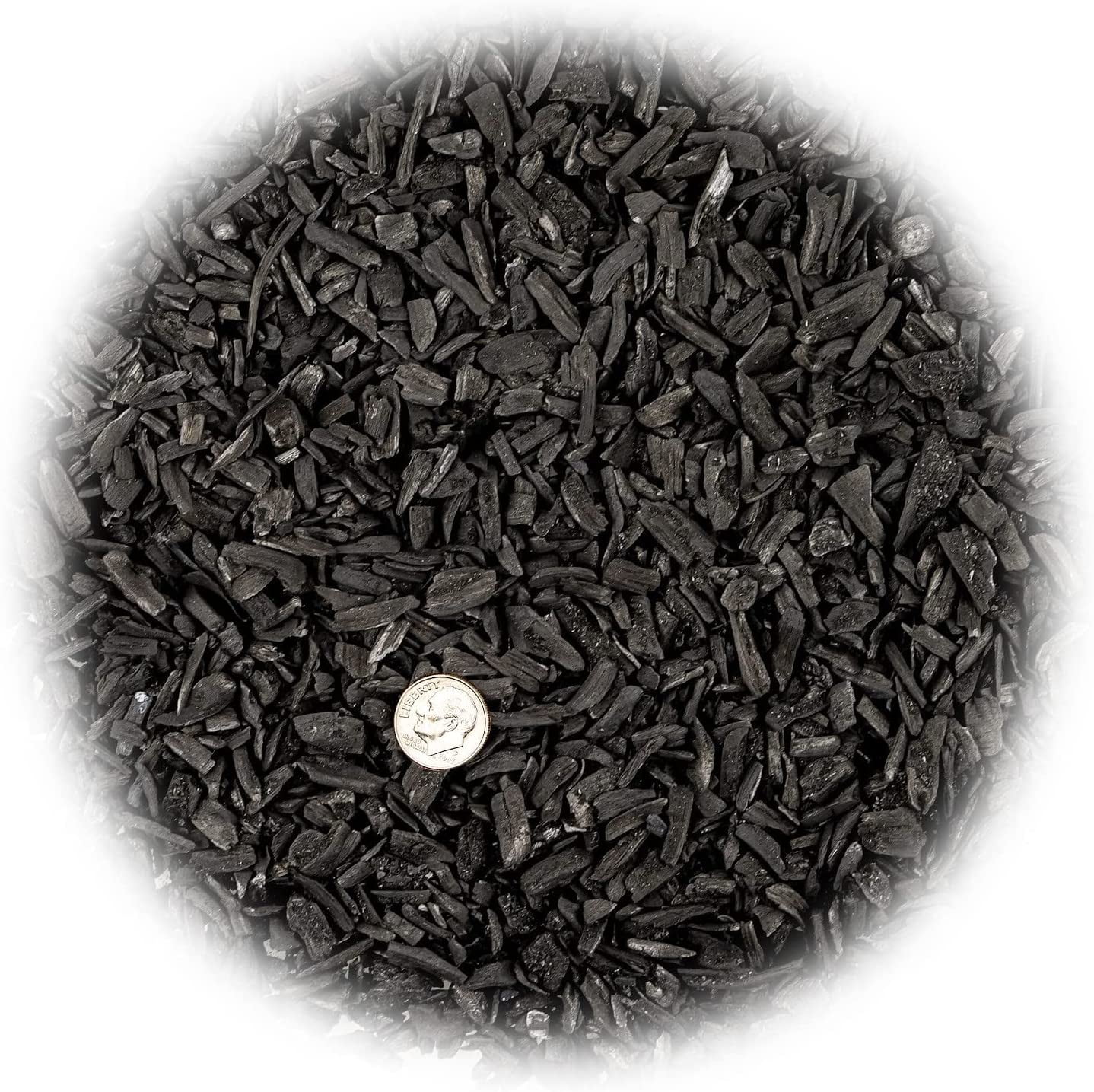 Gardenera - 5 Quart - Premium Horticultural Charcoal for Indoor Plants | Black Diamond Soil Amendment for Orchids, Terrariums, and Gardening