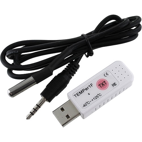 USB Temperature Sensor with Probe PCSensor TEMPer1F