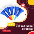 thumbnail image 3 of Multi Color Golf Tees Golf Golf Rango al aire libre Adjuntos de Finger Bola Cola de uñas en bolsa Reemplazo del paquete para Caiton 20 Piezas Kearding OD003010-00B, 3 of 7