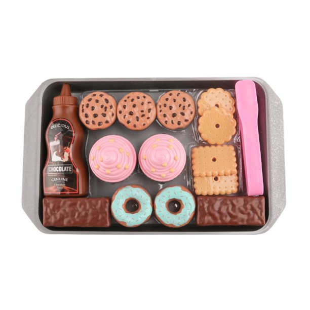 Kitchen Toys Simulation Cookies Set Pretend Play DIY Kitchen Toys