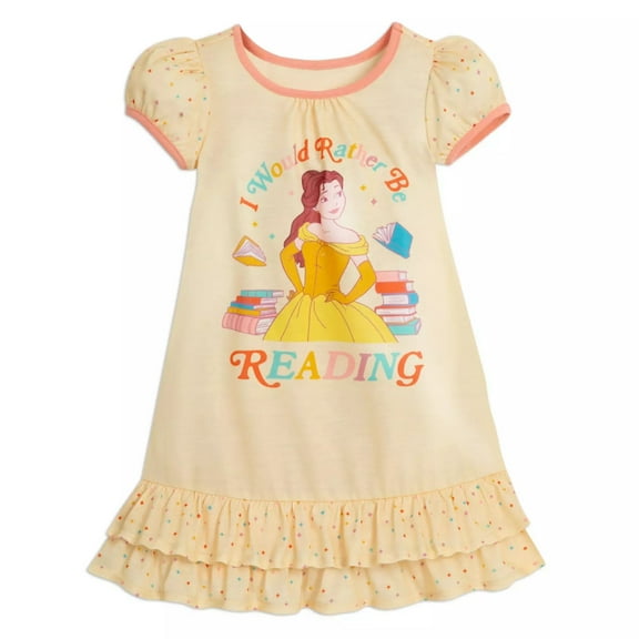 Disney Belle Nightshirt for Girls – Beauty and the Beast Size 3