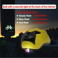 thumbnail image 5 of Atphfety Toddler Kids Bicycle Helmet with LED Light, Yellow (50-54cm), 5 of 5