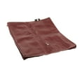 thumbnail image 4 of Reposapiés marroquí otomano con funda de cojín, funda de cojín para asiento de piel sintética Rojo oscuro, 4 of 9