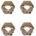 thumbnail image 2 of TEKNO RC LLC 12mm Aluminum Hex Adapters for M6 Driveshafts TKR1654X Elec Car/Truck Replacement Parts, 2 of 2