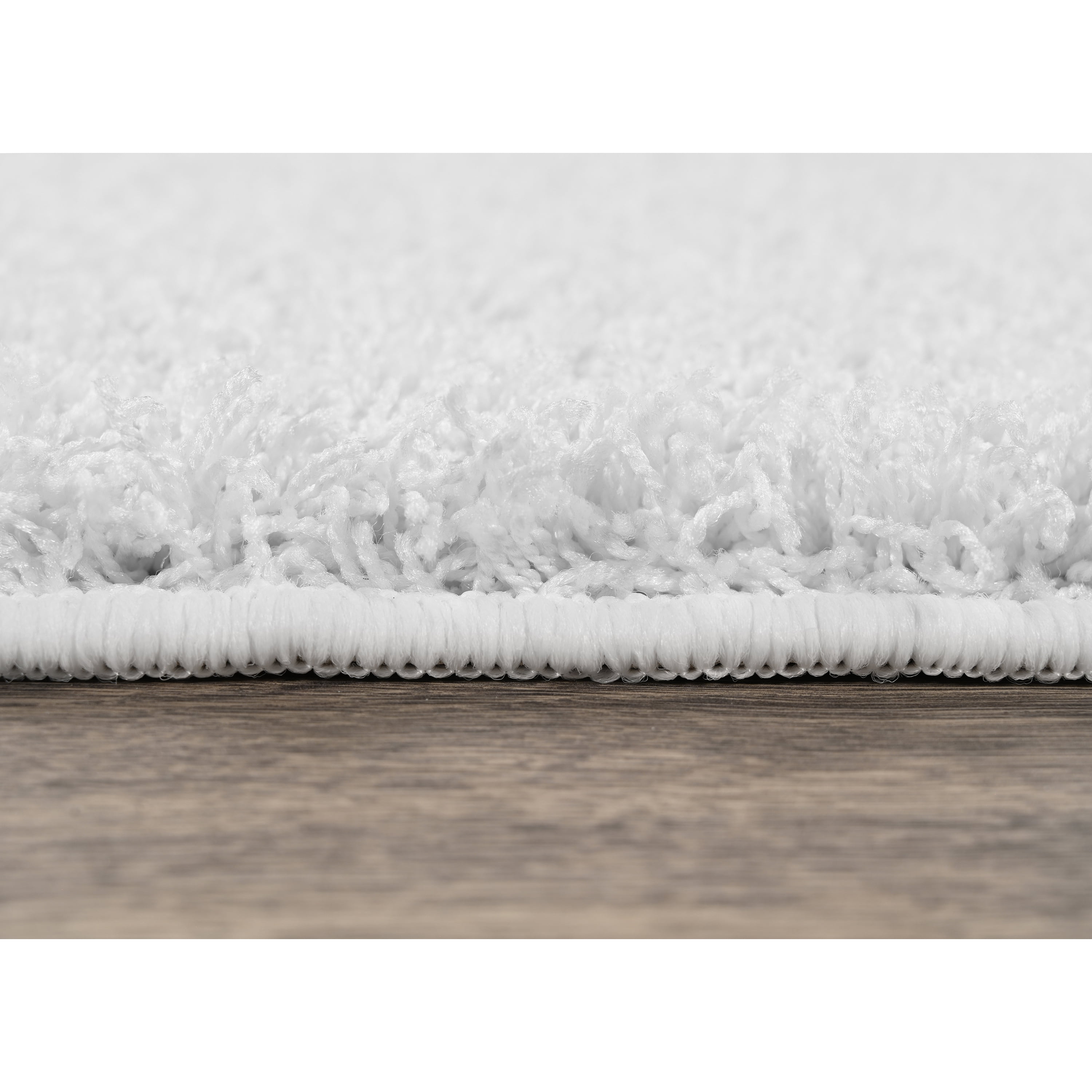 Garland Rug Southpointe Shag White Indoor Area Rug, 5' x 7'