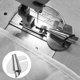 thumbnail image 3 of 8 Piezas de Prensatelas para Dobladillo Enrollado para Coser, Prensatelas para MáQuina de Coser con Dobladillo Enrollado Estrecho de 7 mm de, 3 of 7