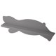 thumbnail image 1 of Protector contra salpicaduras de agua de silicona con ventosa para lavar platos - Grey Bear, 1 of 5