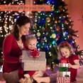thumbnail image 4 of 2 Pairs Kids Cute Knitted Gloves With String, 4 of 5