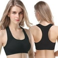 thumbnail image 2 of Sujetador deportivo de malla doble hueca sin aro a prueba de golpes para correr, yoga, fitness, ropa interior deportiva para mujer, 2 of 6