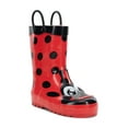 thumbnail image 2 of Kids Lucy Ladybug Rain Boot - Red, 2 of 8