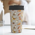 thumbnail image 6 of Lsque Cute Dog Pattern Travel Coffee Mug 16oz: Insulated Coffee Cup with Leakproof Lid, Coffee Tumbler, Reusable Coffee Cups with Seal Lid, 6 of 8