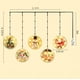 thumbnail image 4 of Luz de ambiente navideño, bajo voltaje, ahorro de energía, resistente al agua, luces LED coloridas, adecuadas para ventanas/paredes/habitaciones/árboles de Navidad/puertas/exteriores, 4 of 5