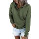 thumbnail image 1 of Sudadera Sudadera básica para mujer, ajuste holgado, algodón, estilo informal, manga larga, ropa de calle, traje Ygjytge Verde S para Mujer, 1 of 7