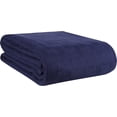 thumbnail image 1 of 100% Cotton Breathable Queen Size Blanket, Durable Easy-Care Bedding for Year-Round Use, 1 of 3