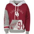 thumbnail image 2 of Girls Youth Crimson Oklahoma Sooners True Fan Soft Fleece Pullover Hoodie, 2 of 3