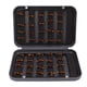 thumbnail image 1 of 40 señuelos de pesca con mosca con caja de almacenamiento, cebo artificial de acero inoxidable para entusiastas de la pesca al aire libre., 1 of 14