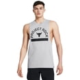 thumbnail image 1 of Camiseta Under Armour Project Rock Payoff para hombre, color gris, talla M, 1 of 5