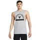 thumbnail image 1 of Camiseta Under Armour Project Rock Payoff para hombre, color gris, talla M, 1 of 5