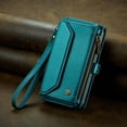 thumbnail image 2 of For Iphone 15 Caseme C36 Card Slots Zipper Wallet Rfid Anti-Theft Leather Phone,iPhone 14 Pro Max, 2 of 7