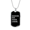 Military Chain (Gold), variant on To My Husband Husband Dad Vegan Dog Tag Necklace Stainless Steel 24" Chain Silver Tone or Gold Tone