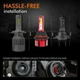 thumbnail image 5 of For 2002-2007 Jeep Liberty 9007 LED Headlight Hi/Lo Bulbs 6000k, 5 of 7