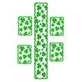 thumbnail image 3 of de mesa con manteles individuales para decoración del día de San Patricio, duradero, para festivales, cenas festivas, interiores, cocina, bar, con 4 manteles individuales, 3 of 8