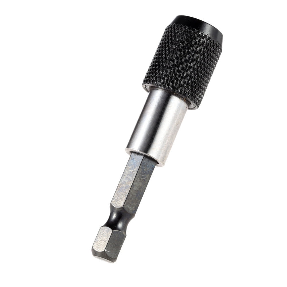 Durable Hex Shank Release Drill Screw Magnetic Screwdriver Bit Holder 1/4”60mm 