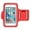Red, variant on Manunclaims Outdoor Sport Running Waterproof Arm Bag Band Mobile Phone Holder Bag Fingerprint Touch ID Arm Sleeve for Excercise Jogging fit for phones up to 6 inch like 12 11 Galaxy
