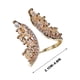 thumbnail image 5 of Conjunto de joyería de plumas ajustables con circonitas | Conjunto de regalo de anillo y pulsera para mujer | Símbolo de protección y valentía | Para uso diario, 5 of 5
