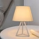 thumbnail image 4 of Lámpara de escritorio minimalista for decoración de estudio, habitación de invitados, tela, dormitorio, mesita de noche, 4 of 4