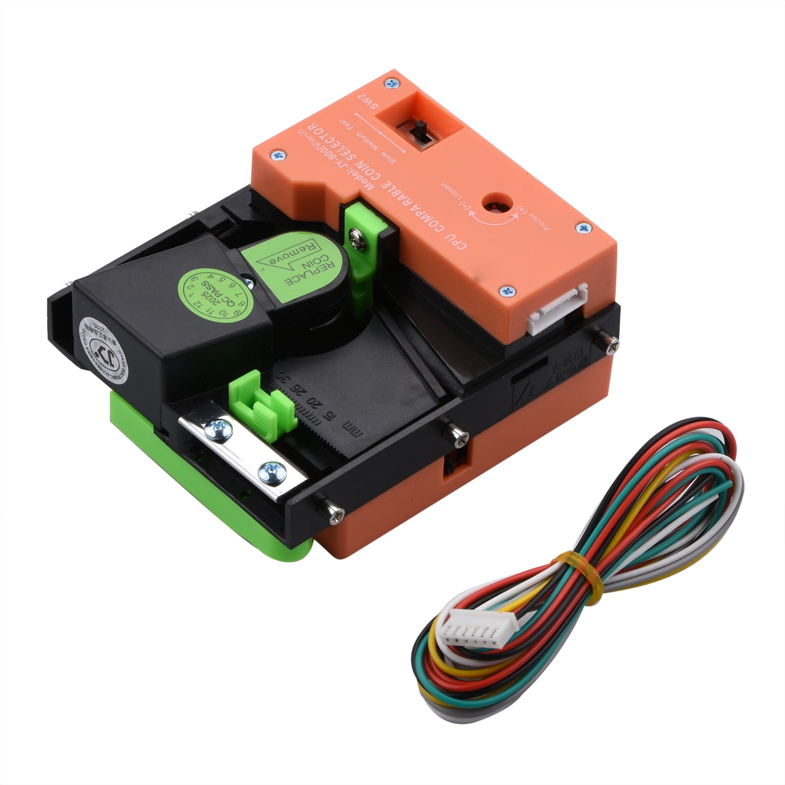 APPLAYERR DC12V ±10% Coin Selector 60mA ±5% Current For Commercial Vending Machine Arcade Game Self Service Kiosk for JY-800