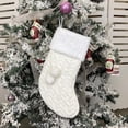 thumbnail image 4 of Naiovety Calcetines colgantes de Navidad Almacenamiento de dulces Calcetín de punto Adorno colgante de Navidad para el hogar Type5 NO5, 4 of 6