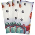 thumbnail image 2 of Dreamtimes Watercolor Snowman Kitchen Towels, 18 x 28 Inch Super Soft and Absorbent Dish Cloths for Washing Dishes, 1 PCS Reusable Multi-Purpose Microfiber Hand Towels for Kitchen, 2 of 7