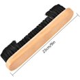 thumbnail image 2 of Pool Table and Rail Brush Set, Nylon Bristle Brush for Pool Table and Natural Wood Handle - Pool Billiard Accessories, 2 of 2