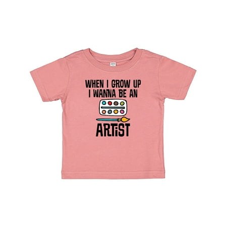 

Inktastic Future Artist Gift Baby Boy or Baby Girl T-Shirt