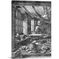 thumbnail image 1 of ARTCANVAS Saint Jerome in His Study 1514 Canvas Art Print by Albrecht Durer - Size: 60" x 40" (1.50" Deep) (3-Piece), 1 of 9