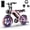Pink+Black, variant on Tamobyke T16 Electric Bike for Adults,1000W 30mph 48V 15.6Ah Electric Bicycle,16" Fat Tire E-Mountain Bikes,Dual Hydraulic Brakes,Full Suspension,Fits Riders 5'0"-5'7",UL2849