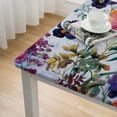 thumbnail image 4 of nygtbtfer Watercolor Wild Flowers Tablecloth, Spring Floral Table Cloth,  Machine Washable Table Cover for Easter, Dining, Holiday, Parties, 4 of 7