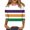 002_Light Green, variant on Mardi Gras Shirts for Women 3/4 Sleeve Carnival Graphic Top, Crew Neck Casual Tee, Soft Loose Fit Parade Outfit for Festival Party