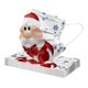 thumbnail image 1 of Tal Christmas Impreso Adult Cloth Mascarilla facial Cute desechables Pañuelos para adultos Non-woven 3 Ply Face Scarf Facial Printing Headbands para adultos Transpirable C, 1 of 2
