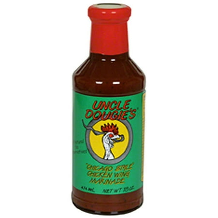 Uncle Dougie's Chicago Style Chicken Wing Marinade, 18 oz (Pack of