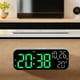 thumbnail image 5 of Reloj Despertador Digital, Reloj LED Para Dormitorio Con 3 Brillos Ajustables, Control De Voz, Reloj Despertador Electrónico Con Visualización De Fecha Y Temperatura, Función De, 5 of 7