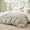 17 - Linen, variant on 3-Piece Queen Sage Green Reversible Floral Comforter Set, Soft Botanical Bedding with 1 Comforter & 2 Pillow Shams