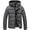 Dark Grey, variant on Men's Big Tall Winter Thickened Puffer Parka Jacket Coat Dark Grey 2XL