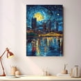 thumbnail image 2 of Pittsburgh Travel Starry Night Canvas Print, Pennsylvania Canvas Wall art, Pittsburgh Map Canvas, Pennsylvania Travel Art Picture Print -96AZ1080, 2 of 2