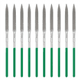 thumbnail image 1 of 10-Piece Diamond File Set, Precision Needle File Set, Diamond Coated Files for Filing Metal, Ceramic, Stone, Jewelry B, 1 of 1